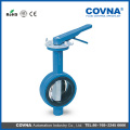 excellent quality keystone handle price wafer butterfly valve price dn100